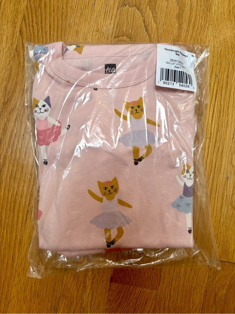 NWT Tea Ballet Kitty Pajama Set Girls Size 5